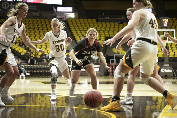 University of Wyoming women's basketball beats the University of Denver