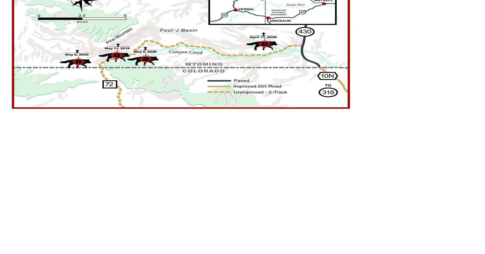Border killings: How shooters lured historic Colorado wolves to their ...