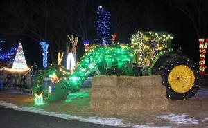 Festive pathways: Washington Park glows with mile-long holiday displays