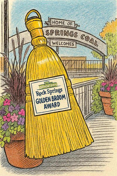 Rock Springs URA launches new Golden Broom Award to celebrate ...