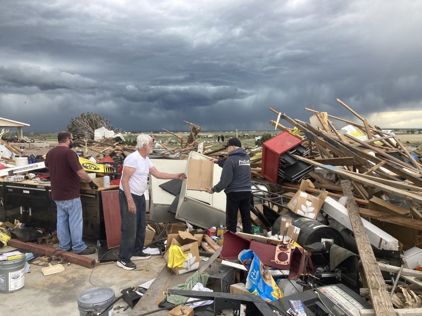“It’s like a war zone:” Colorado residents cleaning up after tornadoes ...