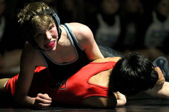 Wrestling: Tecumseh standout big on pins