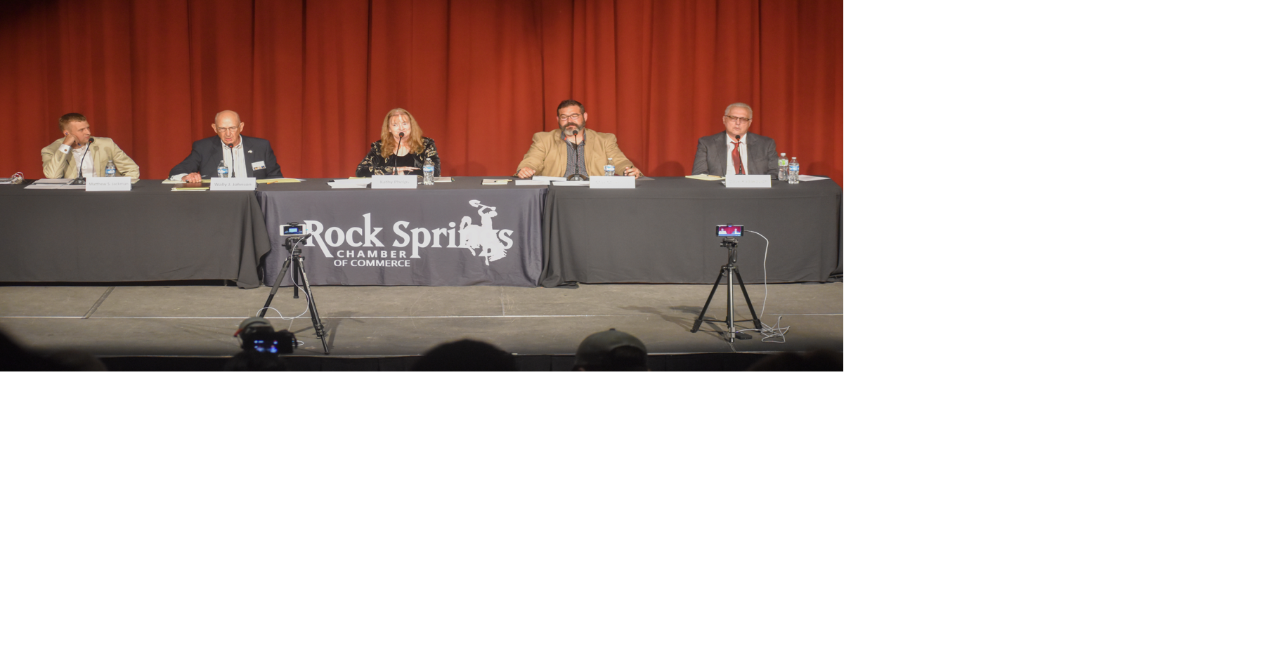 Rock Springs mayoral candidates face off during debate Rocket Miner