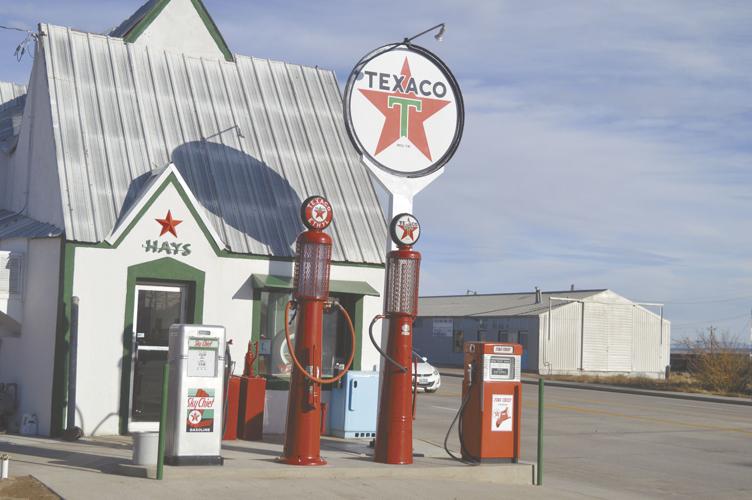 Vintage Gas Station by Steve Snyder