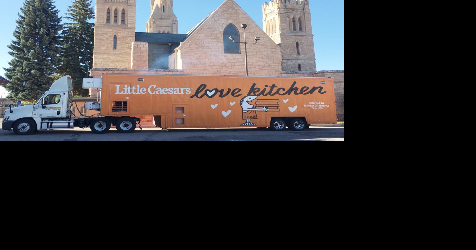 Little Caesars Love Kitchen rolls into the Gem City