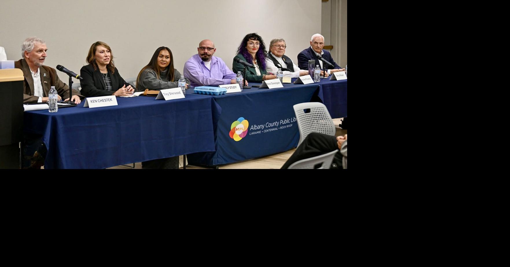 Albany County candidates attend forum devoted for Wyoming House of Representatives and Senate