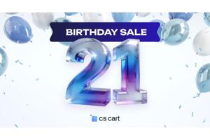 CS-Cart Celebrates 21st Anniversary with Limited-Time Offer on Multi-Vendor Marketplace Software