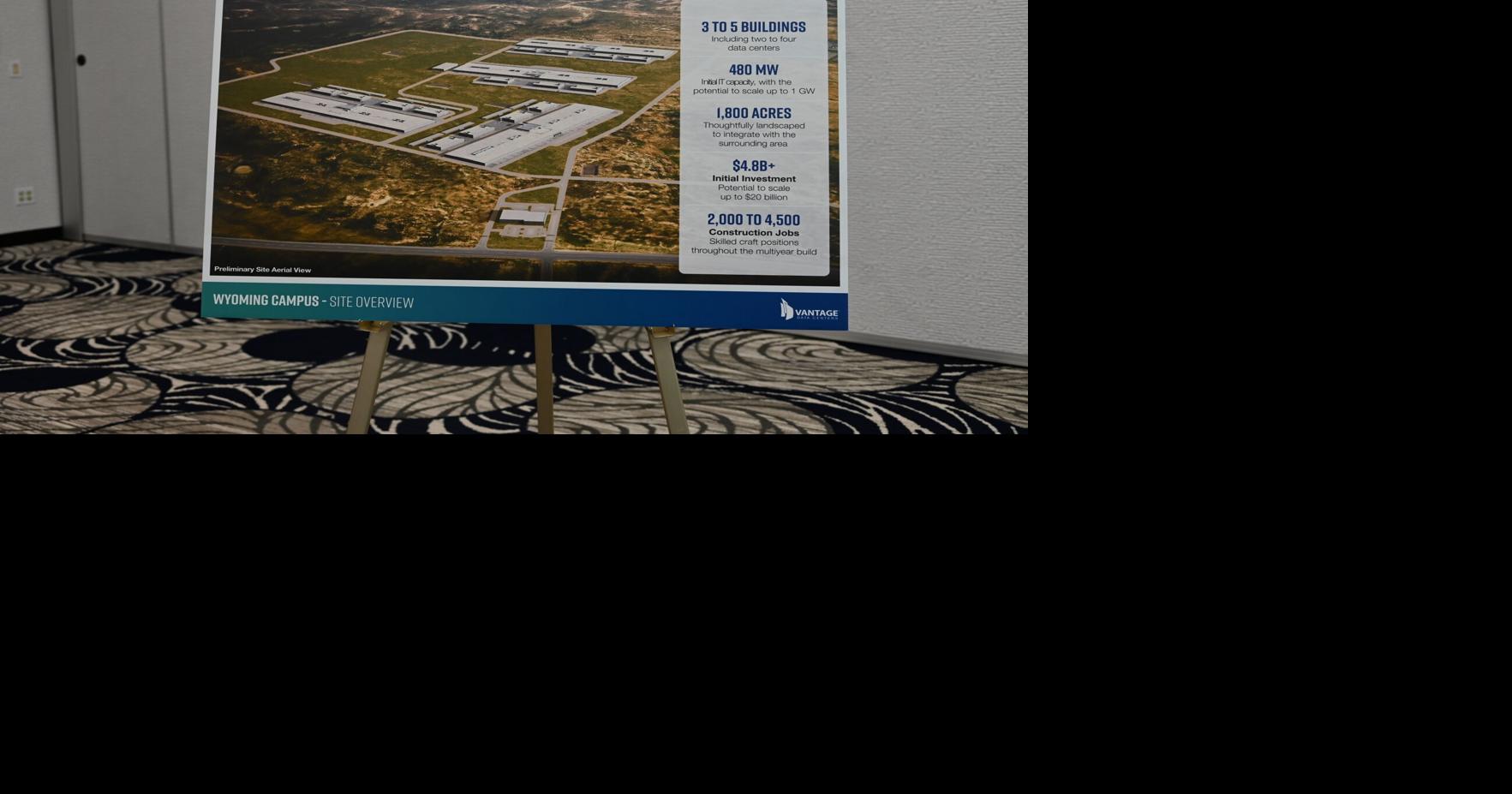 Vantage hosts open house for proposed data center in southern Wyoming