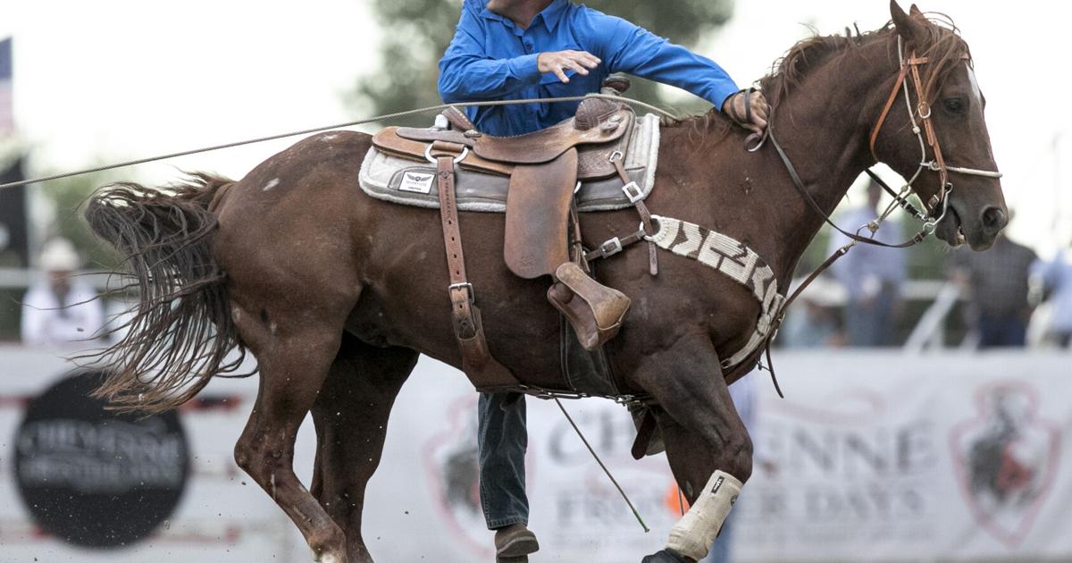 Troy Tillard wins second CFD steer roping title 19 years after first ...