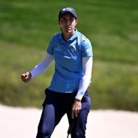 Spain's Carlota Ciganda fired a bogey-free five-under par 67 to grab a share of the stroke-play lead after the second day of the LPGA Match Play in Las Vegas, where the top eight after 54 holes advance to weekend match-play competition