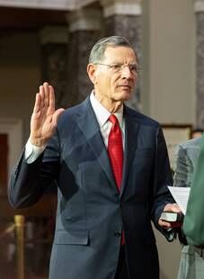 Barrasso sworn in as Senate majority whip for 119th Congress | Local ...