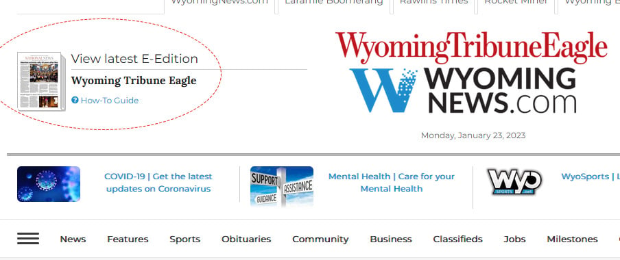 E-Edition How-To | Replica | Wyomingnews.com