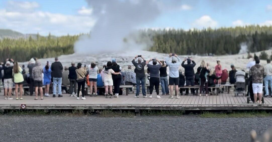 June visitation drops at Yellowstone National Park