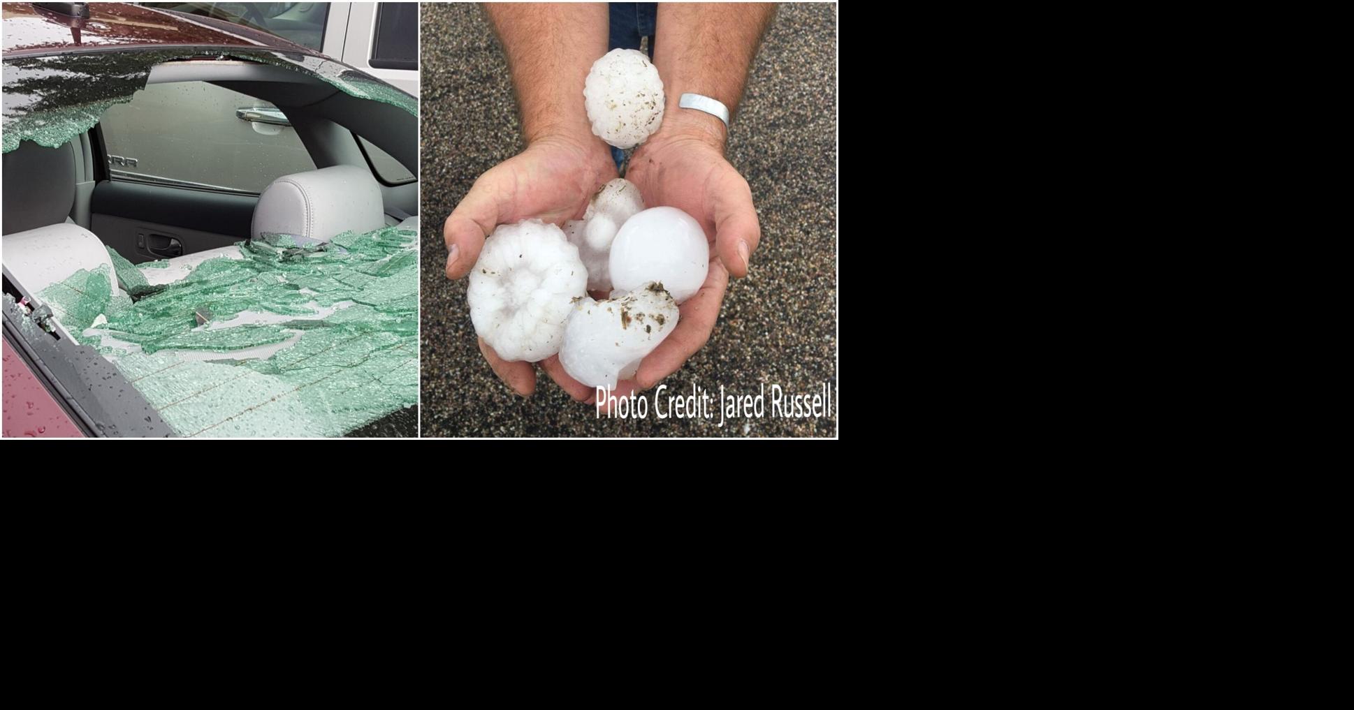 Large hail and tornadoes hit parts of eastern Wyoming | Weather ...