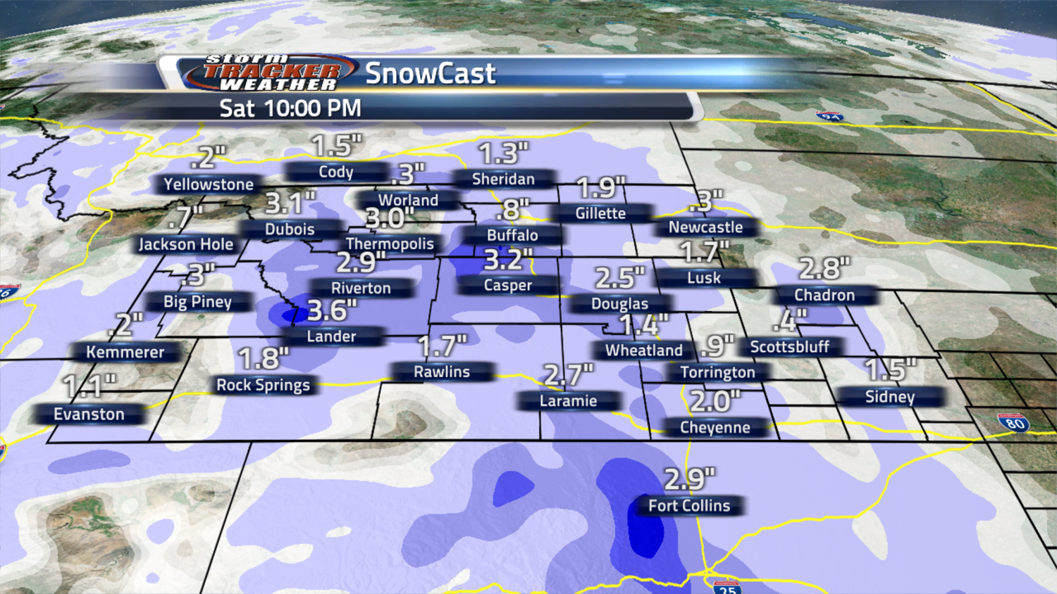 Accumulating snow, gusty winds, and dangerous wind chills | Weather ...
