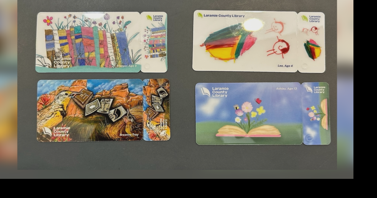 Laramie County Library gets new design for library cards Aug 26, 2026 15 mins ago