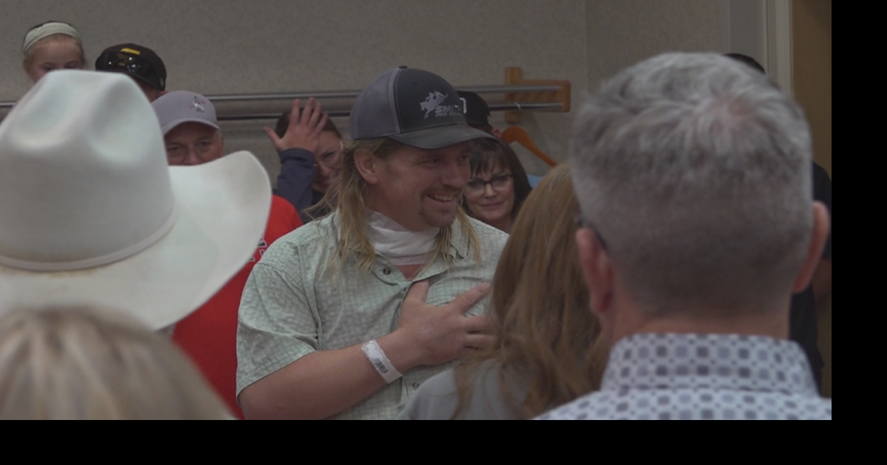 Cowboy injured at Cheyenne Frontier Days celebrates discharge from Cheyenne  Regional Medical Center | Cheyenne Frontier Days | wyomingnewsnow.tv