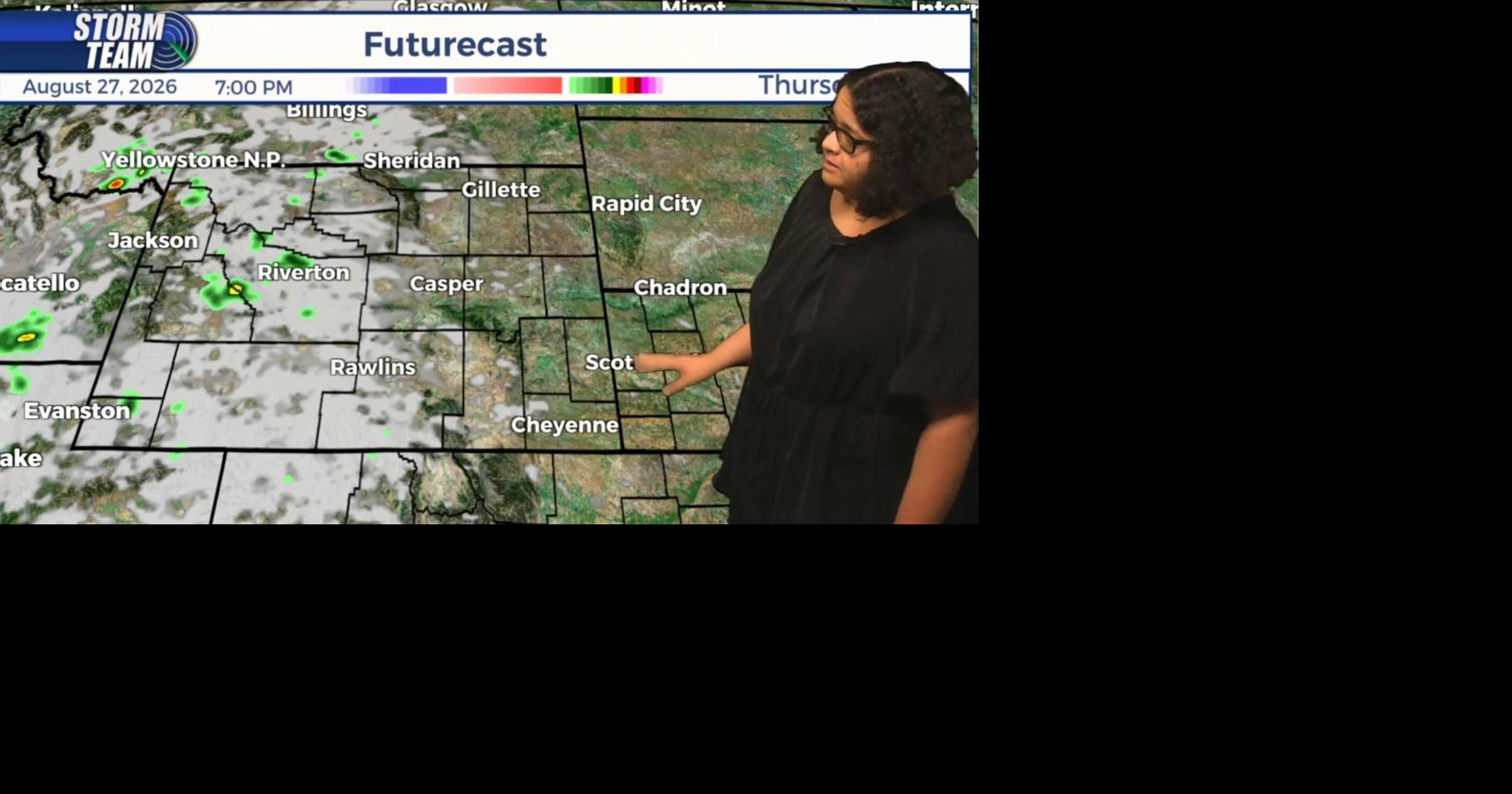 Sunny skies return with low rain chances