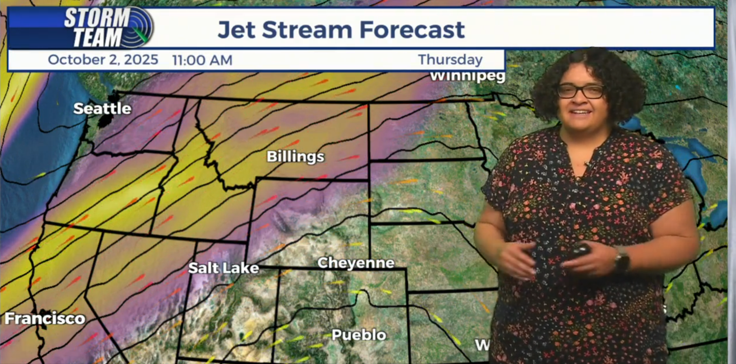 Spotty shower chances with above normal temperatures | Weather ...