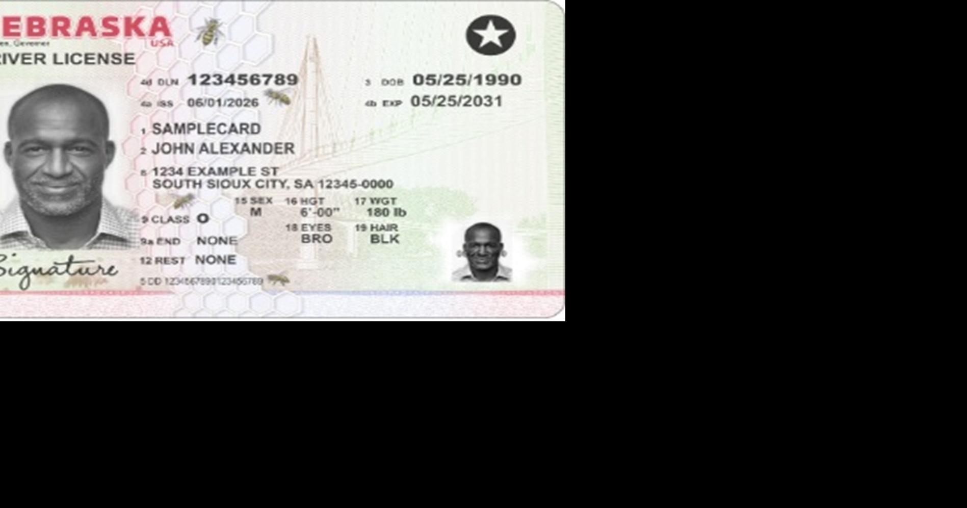 New Drivers Licenses coming to Nebraska drivers