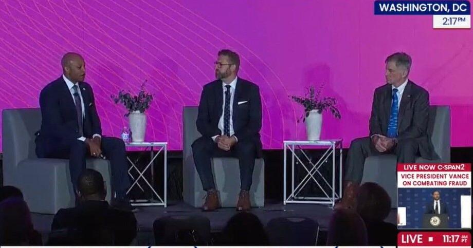 Gov. Gordon was in Washington D.C. to speak about education