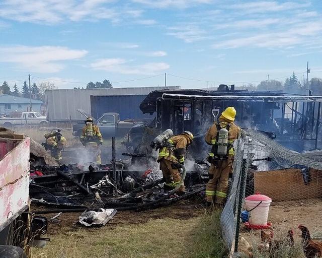 Heat lamp causes destructive mobile home fire News wyomingnewsnow.tv
