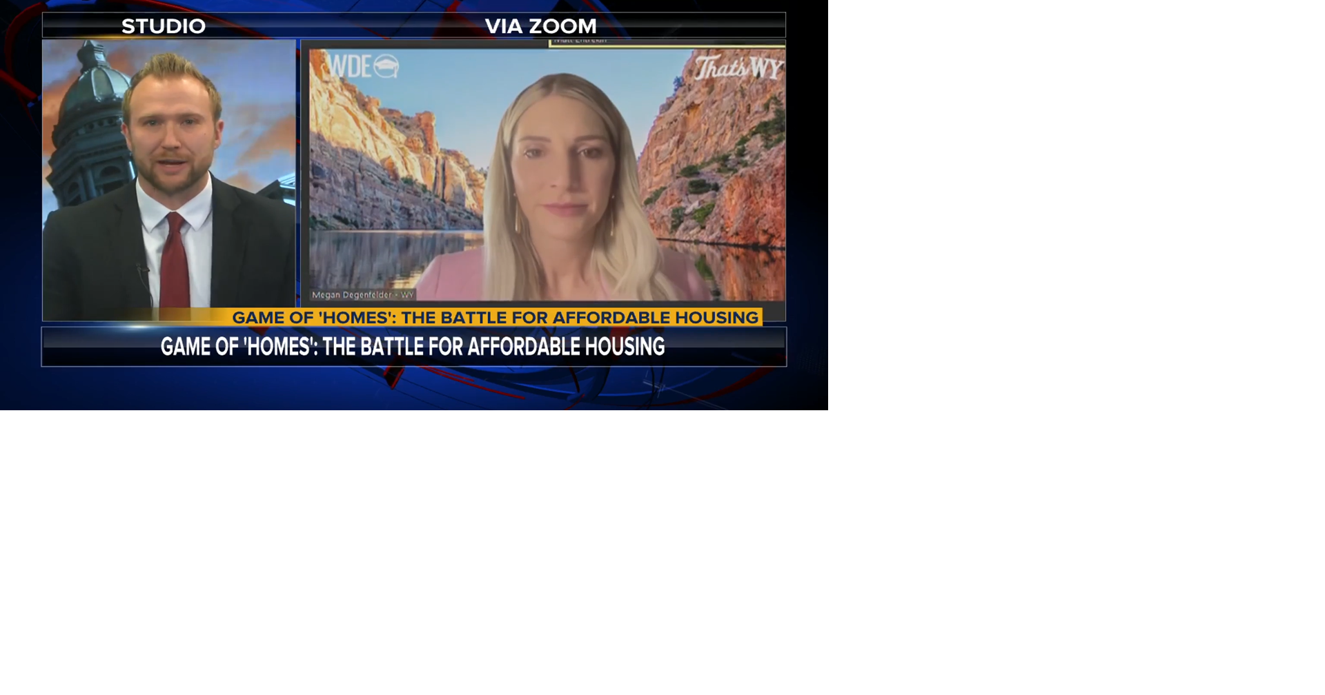Discussing Wyoming's affordable housing battle with education chief Megan Degenfelder