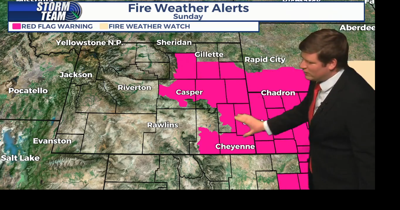 Red Flag Warnings in effect for Sunday | 2/14 PM | Weather ...