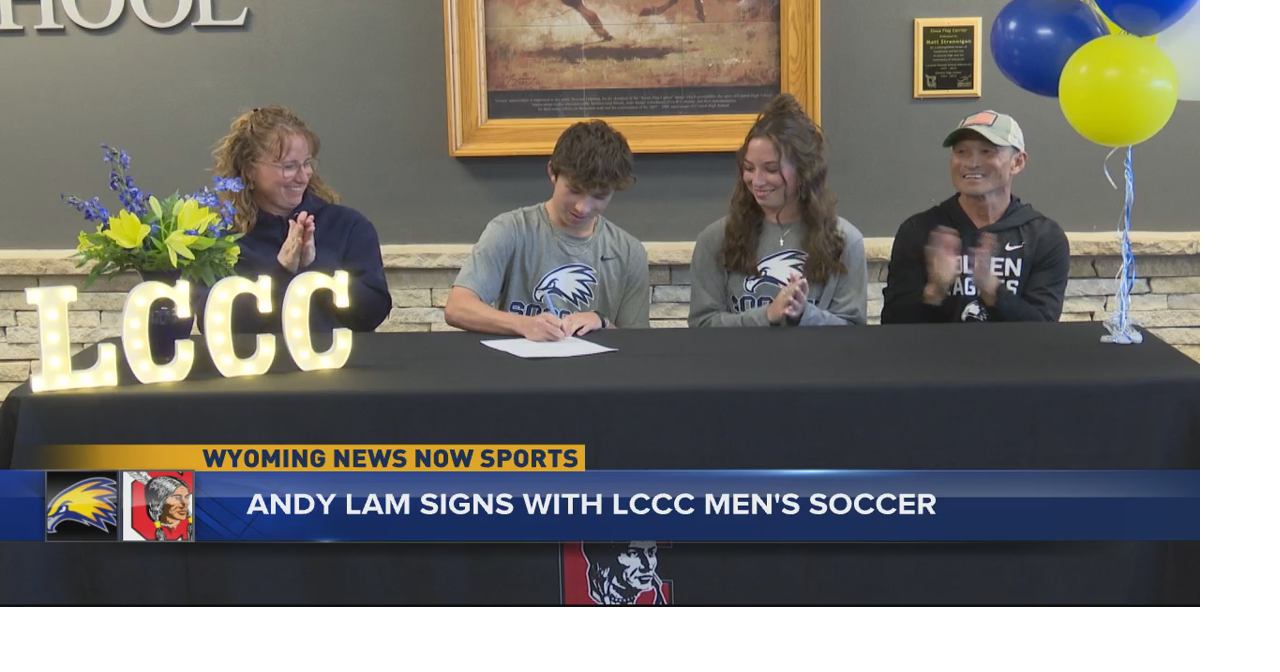 Andy Lam signs to play soccer at LCCC