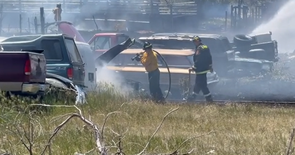 Cheyenne Fire Rescue on scene of a fire off Laramie Street
