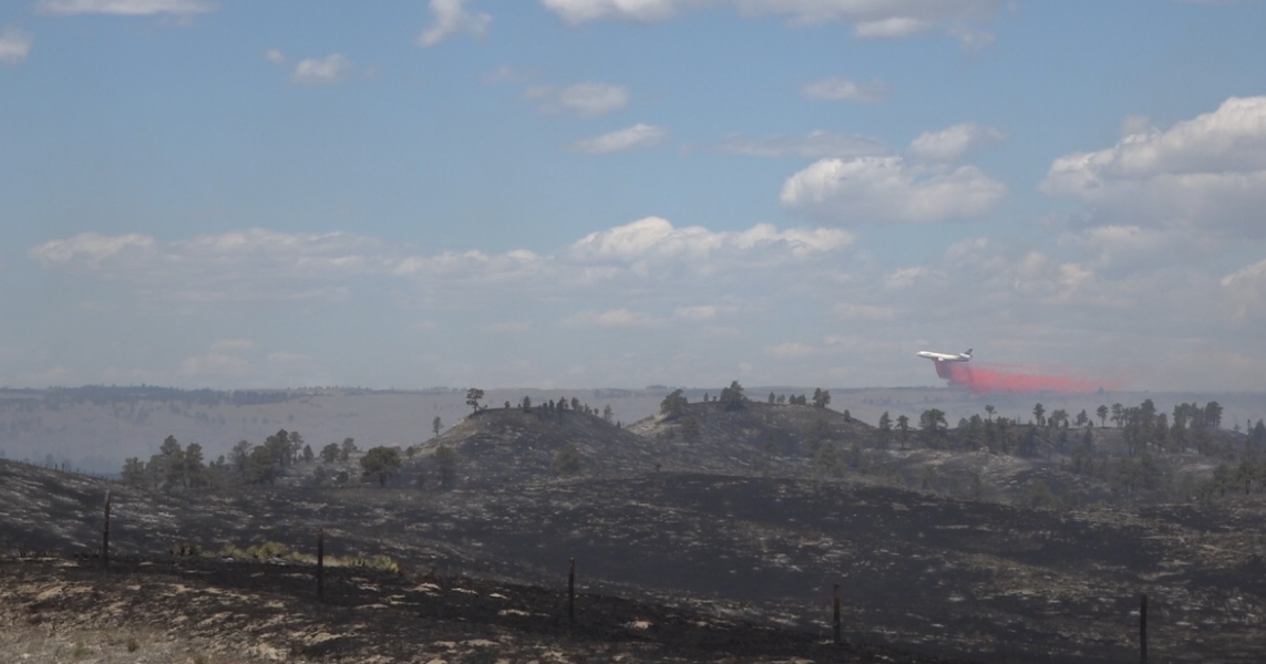 Multi-state crews respond as South Fork Fire continues to rage through western Nebraska