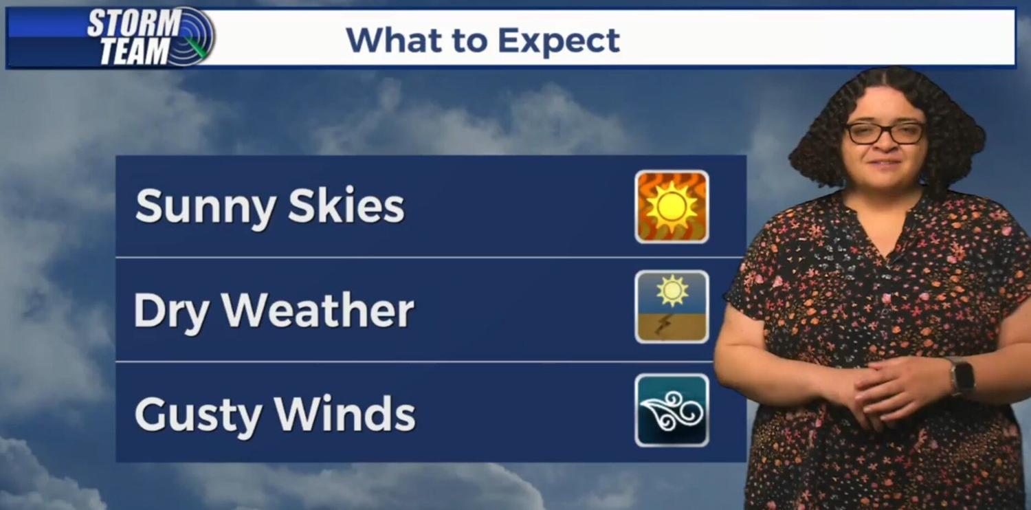 Warm and dry conditions return to start the work week | Weather ...