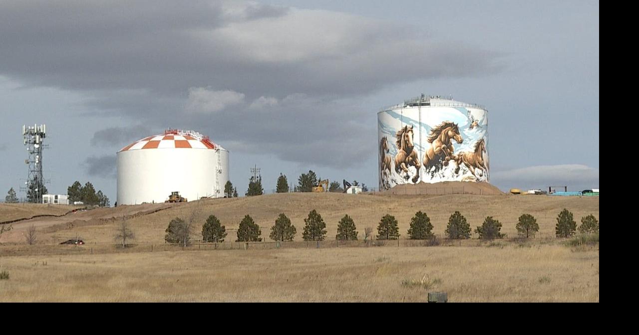 Buffalo Ridge Water Tower's funding "80% complete" mural painting could begin this Summer