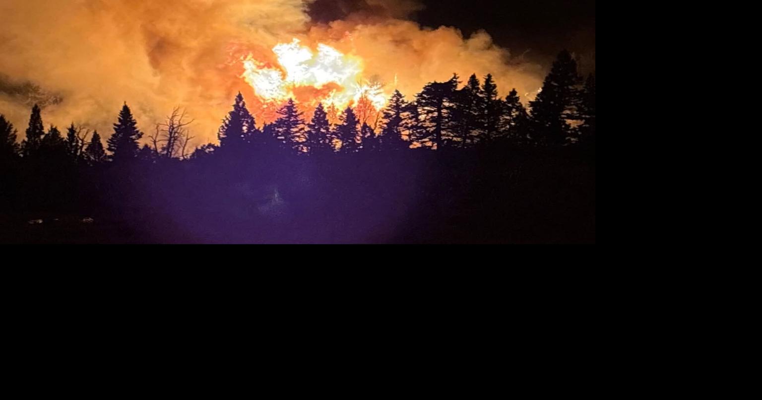 Fire crews work to contain wildfire in Washakie County