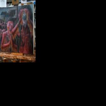 Hiroshima teens relay atom bomb horror with art