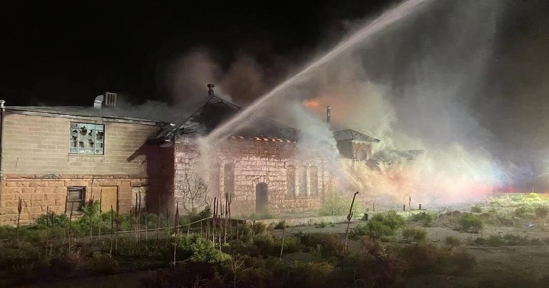 Historic Pumphouse catches fire Saturday night