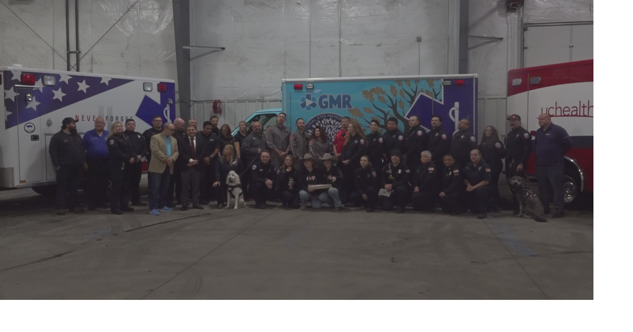 National EMS Memorial "Moving Honors" Procession makes a stop in Cheyenne