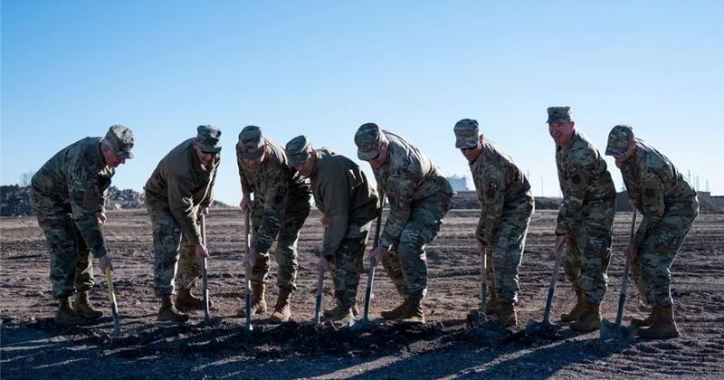 Wyoming Air National Guard base officially breaks ground on new facility