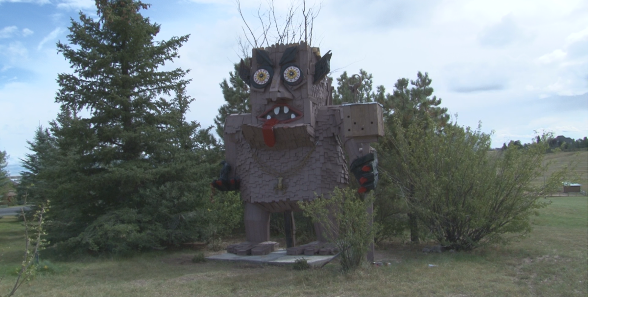Local artist brings Danish Recycle Artist inspired troll to Concha Loop