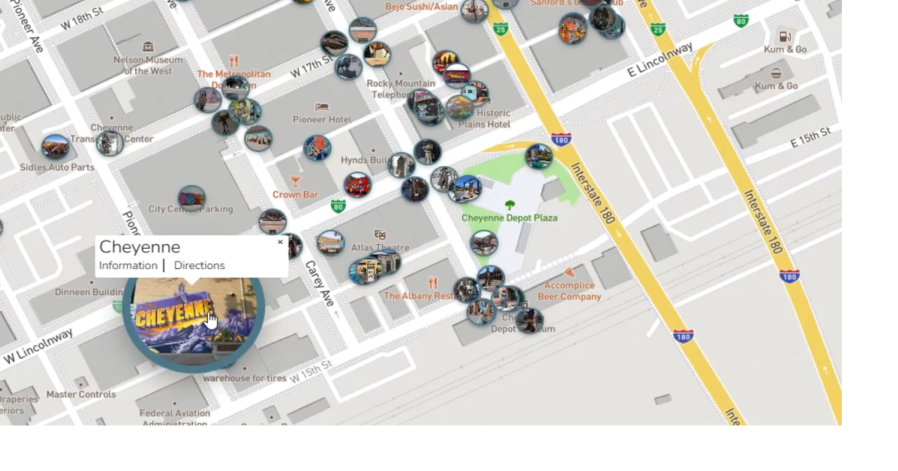 Arts Cheyenne launches interactive map