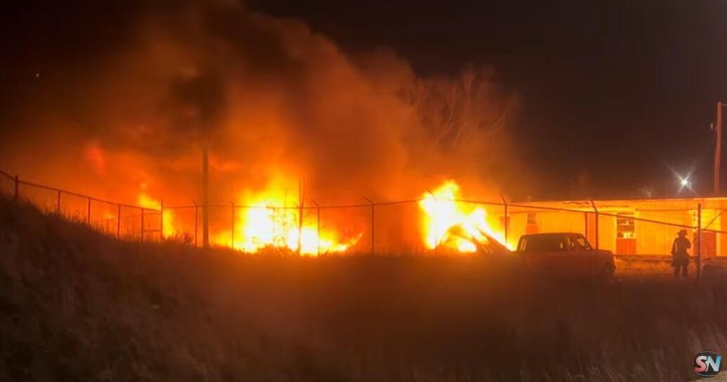 Cheyenne Fire Rescue responds to a report of a "large vehicle fire"