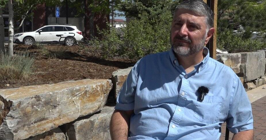 Casper Mayor Ray Pacheco speaks on entering the Natrona County Commissioner race