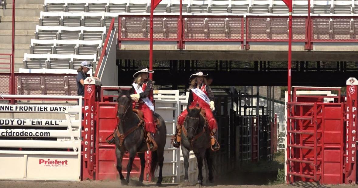 Miss Frontier and Lady in Waiting prepare for return of Cheyenne ...