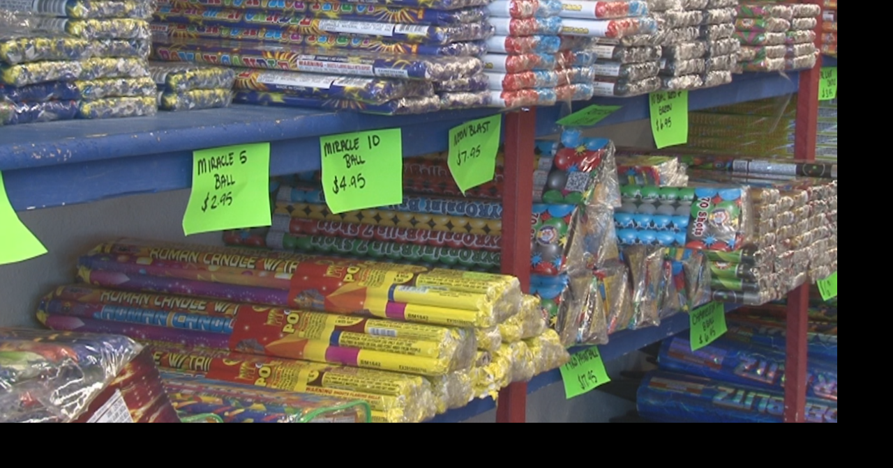 2025 Local Firework Sale Decrease