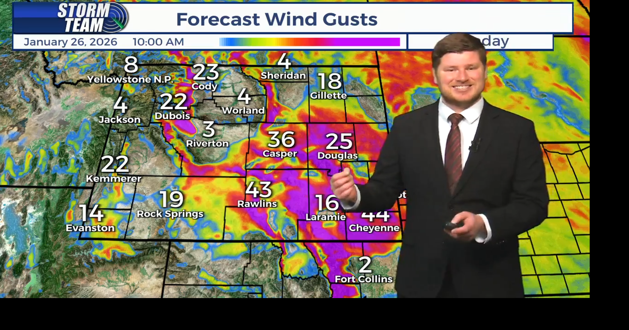 Windy weather expected on Monday | 1/26 AM