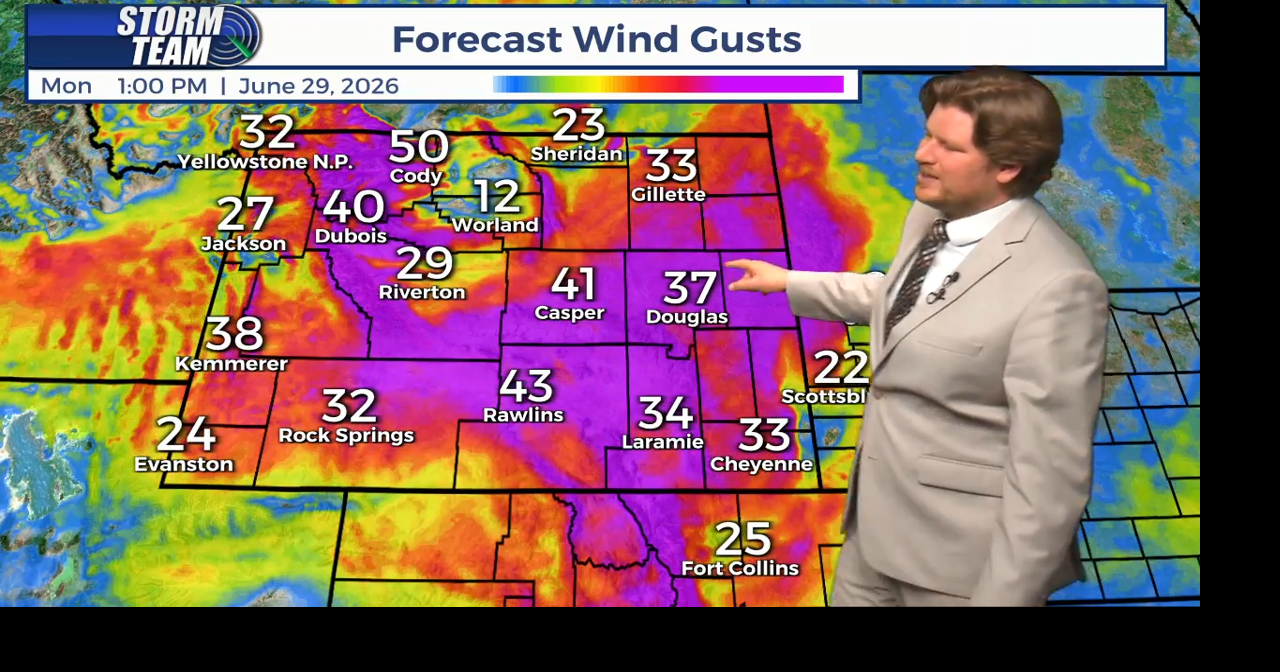 Gusty winds and fire danger this Monday | 6/29 AM Jun 29, 2026 Jun 29, 2026 Updated 4 mins ago
