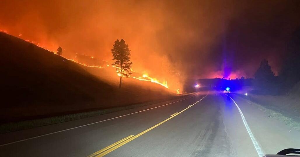 South Fork Fire nears 9,000 acres in Sioux County, Nebraska