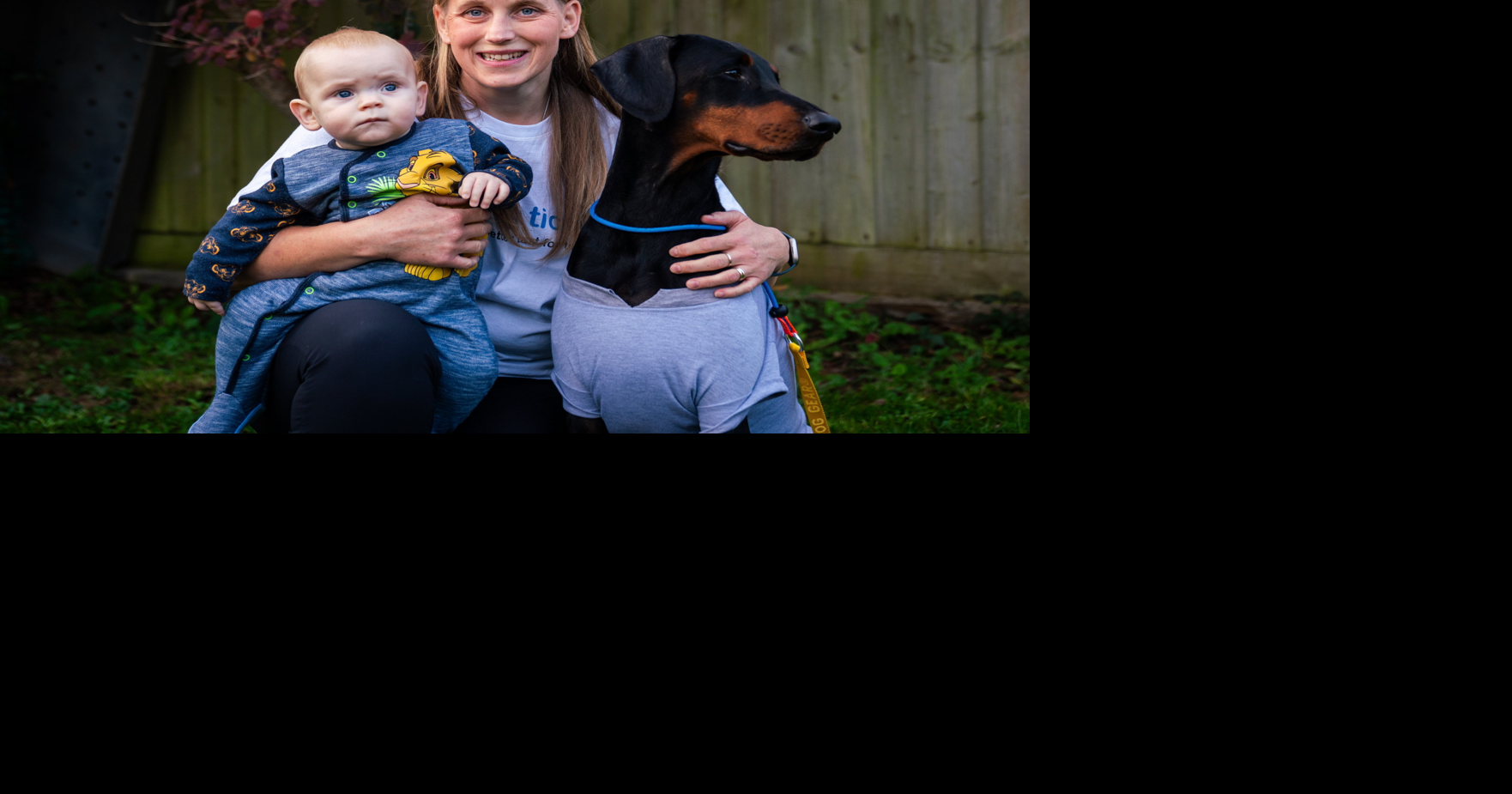 Doberman Saraya Alerts Mother to Baby Heart Condition