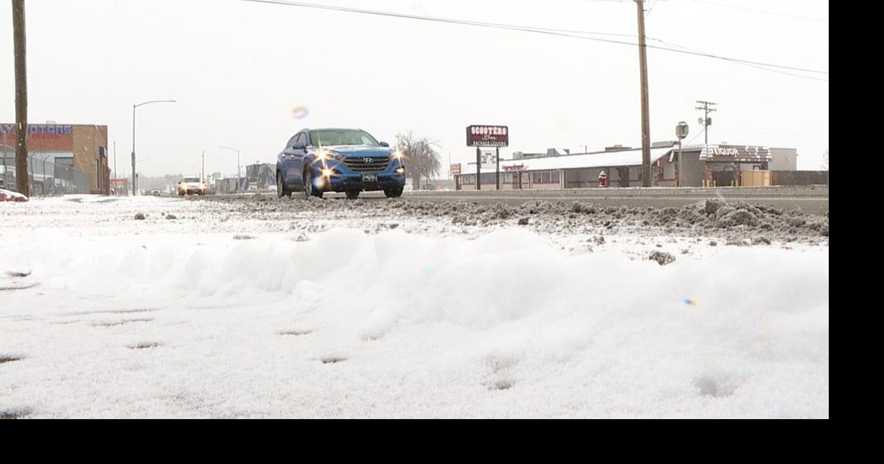 Cheyenne sees first late-fall snow day of 2025, slick roads cause accidents