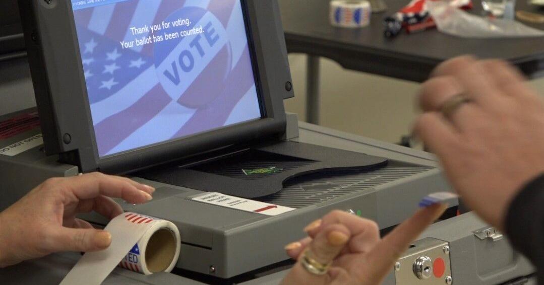 Natrona County residents exercise their right to vote in the 2026 Primary Elections